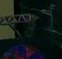Ghost face on kids chalk board