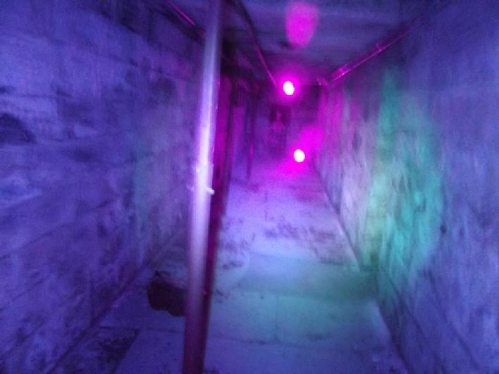 Hooded Figure captured by Orbs